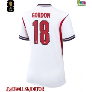 England Anthony Gordon #18 Hemmatröja Dam VM 2026 Kortärmad